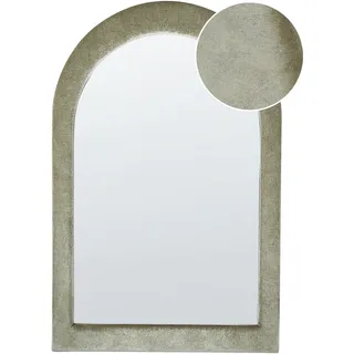 Beliani Wandspiegel Huriel 60 x 90 cm Olivgrün