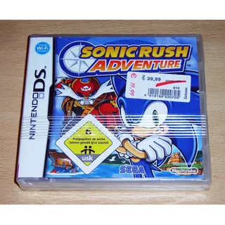 Sonic Rush Adventure Nintendo DS PAL Neu & Sealed VGA Ready Very Rar