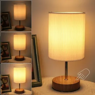 HSLighting Nachttischlampe Touch Dimmbar: Tischlampe Touch dimmbare Glühbirne 3