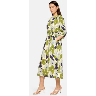 Cartoon Sommerkleid Weiß/Mint 34