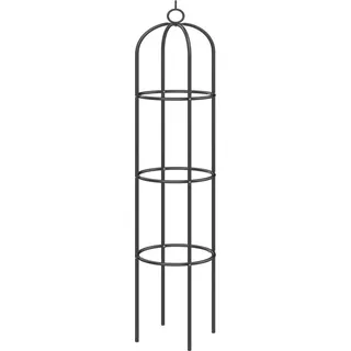 Gardebruk Rosensäule 200 x 40 cm Schwarz