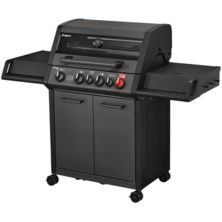 Gasgrill »Monroe Pro 4 SIK Turbo Shadow«, BxH: 153,5x118,5 cm, 45083959-0 matt graphit B/H/T: 153,5 cm x 118,5 cm x 58 cm