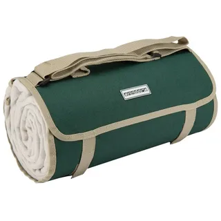 Picknickdecke Stranddecke 150x200 cm Unterseite beschichtet, anndora, wasserabweisende Unterseite - schnell zusammengerollt grün