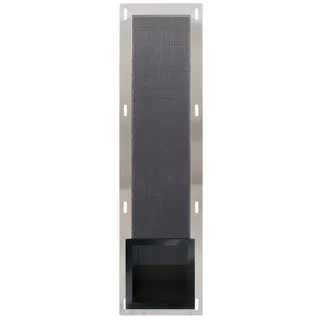 KOLMAN Toilettenpapierhalter WALL BOX PAPER 3 Unterputz Wandnische Toilettenpapierhalter in Schwarz schwarz