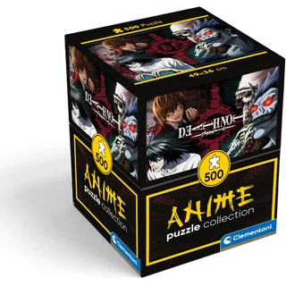 Clementoni Anime Collection - Death Note Puzzle 500 Teile - - Puzzle für Erwachsene - anspruchsvolles Puzzle von Clementoni 35609