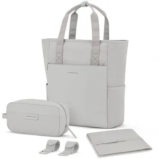 KAPTEN & SON Lindby Wickelrucksack Greige