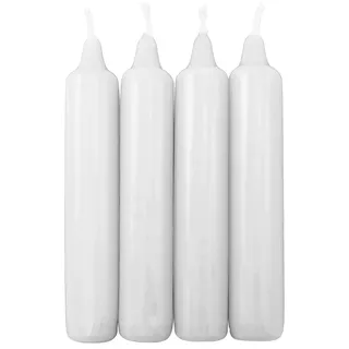OLShop AG 5er Pack Adventskerzen weiß ca. 18 x 105 mm (5 x 4 Stück) Weihnachtskerzen, Christbaumkerzen, Pyramidenkerzen, Baumkerzen, Kerzen