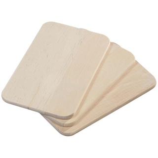 KESPER Frühstücksbrettchen, Birkenholz, 3er Pack, 69003