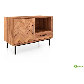 byoak Kommode, Kernbuche, Holz, Echtholz,Buche, 97x65x45 cm, Wohnzimmer, Kommoden & Sideboards, Kommoden