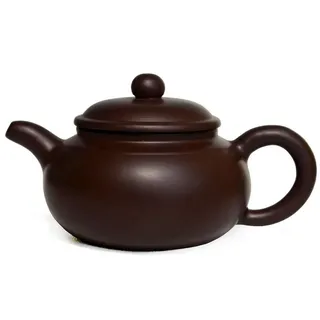 LuxusKollektion Teekanne Teekanne Zisha 210ml Archaize Fanggu braun