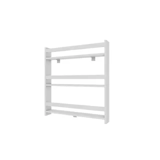 VCM Bücherregal 70 x 10 x 80 cm Weiß