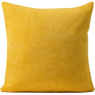 Kissen LENA senf (BH 40x40 cm) - gelb - BH 40x40 cm