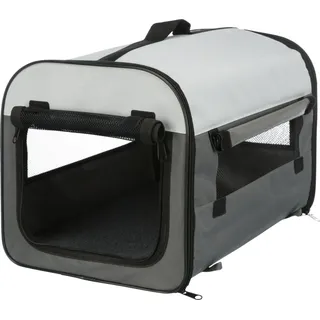 Trixie Hundebox Basic 32 x 32 x 47 cm Dunkelgrau/Hellgrau