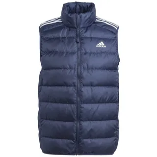 adidas Performance Daunenweste adidas Herren Daunenweste Essentials 3-Stripes Light Vest blau S (44/46)