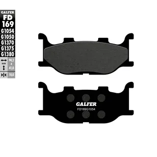 OEM Galfer Bremsbeläge Kh199 Semi-metallisch