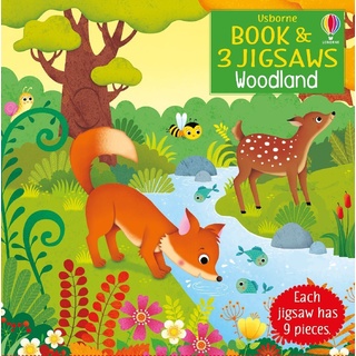 Usborne Publishing - Usborne Book and 3 Jigsaws: Woodland