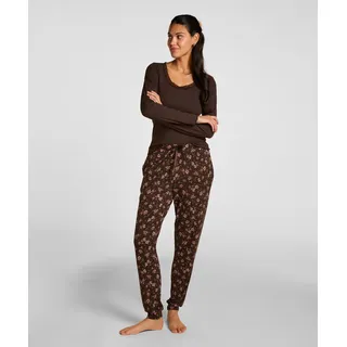 Hunkemöller Jersey Pyjama braun S
