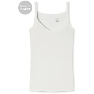 SCHIESSER Spaghetti Top Personal Fit Weiß L