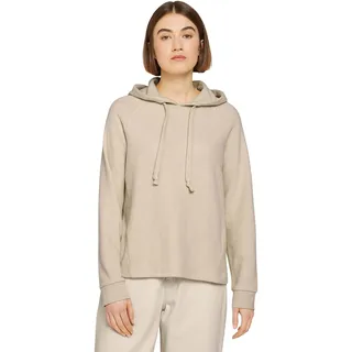 TOM TAILOR Denim Damen Basic Hoodie 1027687, 10336 - Light Cashew Beige, S - S