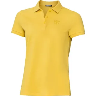 Chiemsee Poloshirt atmungsaktiv und hautsympathisch aus Baumwoll-Piqué gelb XXL (44)