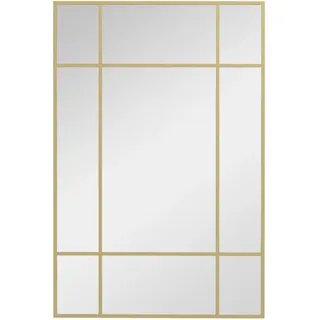 Homcom Wandspiegel 110 x 60 cm Gold