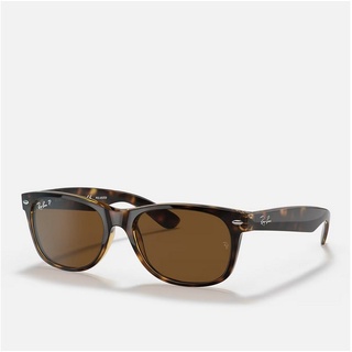 Ray-Ban Sonnenbrille Ray-Ban New Wayfarer Tortoise B-15 Brown 55 mm braun