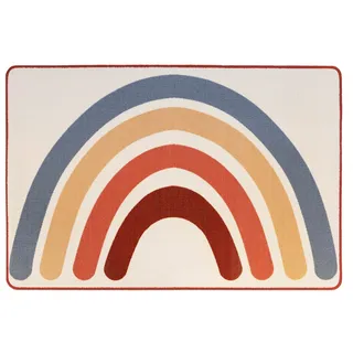 Primaflor RAINBOW Kinderteppich 100 x 150 cm Gelb/Mehrfarbig