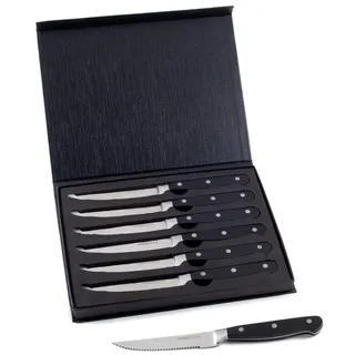 Hanseküche Steakmesser Set 6-tlg. Schwarz