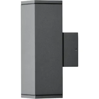 Konstsmide Außenwandleuchte Aluminium 20,0 cm GU10 anthrazit