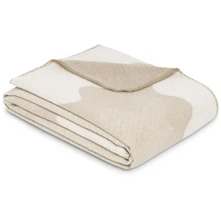 IBENA Wohndecke Lucerne 140 x 200 cm Beige