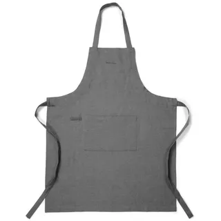 Marc O'Polo Home Kochschürze Akalla, (1-tlg), aus Baumwoll-Leinen-Mix in Unifarbe beige