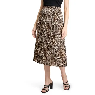 Betty Barclay Maxirock Damen Animalprint Beige/Schwarz 40