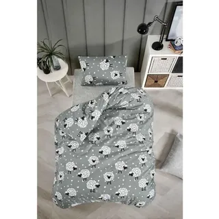 L'Essentiel Linge de Maison, Lamb, Weiß, King-Size-Bettbezug-Set (FR), 65 % BAUMWOLLE / 35 % POLYESTER, 240 x 220 cm - Weiß