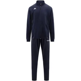 Kappa Salcio TKS Trainingsanzug für Herren, Marineblau/Rot, Gr. L