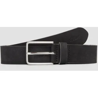 s.Oliver Gürtel Leder schwarz 85