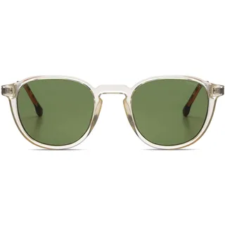 KOMONO Liam Prosecco Unisex Oval Bio-Nylon-Sonnenbrille für Damen und Herren mit UV-Schutz und kratzfesten Gläsern - Einheitsgröße