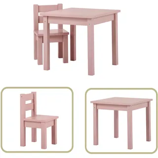 Kindersitzgruppe HOPPEKIDS "MADS Kindersitzgruppe" Sitzmöbel-Sets rosa (hellrosa) Baby Kinder Sitzgruppen in vielen Farben, mit einem Stuhl