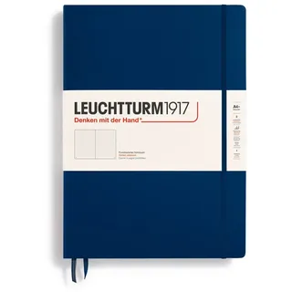 Leuchtturm1917 Notizbuch Master Classic A4 Blau Punktkariert