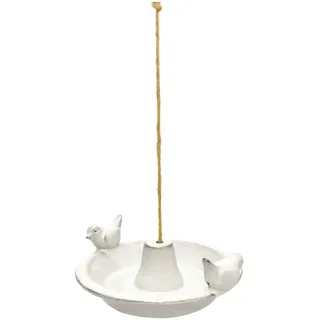 Sunny Garden Vogeltränke Hängend Ø 27 cm Cremeweiß