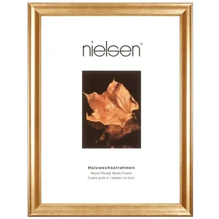 Nielsen Derby Bilderrahmen Holz Gold 50x70 cm 1 St.
