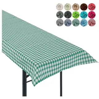 heimtexland Tischdecke Bierzeltgarnitur 90 x 240 cm Grün