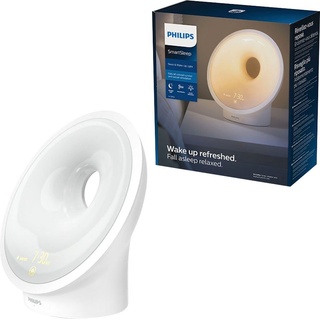 Philips Tageslichtwecker SmartSleep HF3653/01 mit 8 natürlichen Wecktönen und 25 Lichteinstellungen weiß