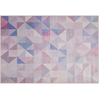 Beliani Kartepe Kurzflorteppich 160 x 230 cm Mehrfarbig