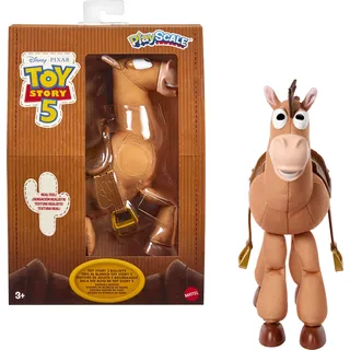 Mattel Disney und Pixar Toy Story 5 Bullseye-Plüschpuppen- Edition | 18 cm Playscale, Filmgetreu, Weiche Sammelfigur, JLW74