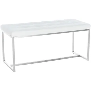 CLP Sitzbank Barci Weiß 48 x 0 x 0 cm