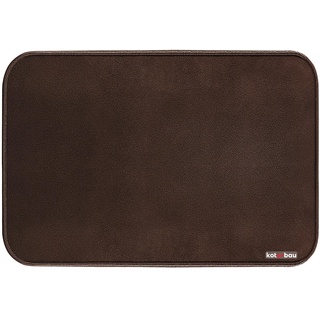 KOTARBAU® Kaminofen Bodenplatte 48 x 60 cm aus Pulverbeschichtung Stahl Antik Kupfer Bodenblech Ascheblech Kaminbodenplatte Kaminplatte Schmutzblech Bodenschutz für Feuerstellen Ofenblech Funkenschutz