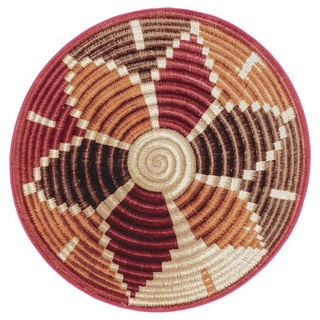 Outdoorteppich Kenya, benuta, rund, Höhe: 5 mm, Kunstfaser, Berber, Ethno-Style, Wohnzimmer bunt