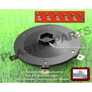 Plastik Parts Mährobotermesser Messerscheibe 6 Klingen Messerteller Landxcape LX791 LX792 LX799 LX835