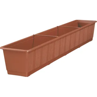 geli Blumenkasten Standard 100 x 17,5 x 14,5 cm terracotta