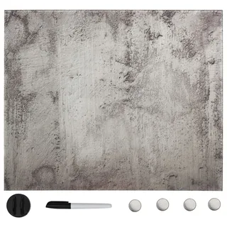 vidaXL Magnettafel 40 x 40 cm Weiß